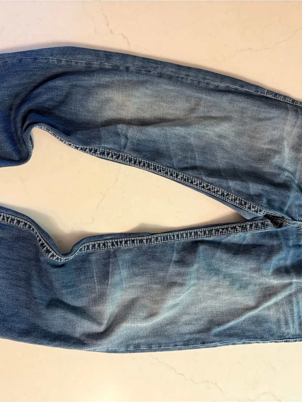 Silver Jeans Light Blue Distressed Denim Jeans - Picture 4 of 5